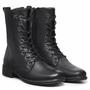 Imagem de Bota Coturno Cano Alto  Confort Preto Ref.: 2700 Confort Preto