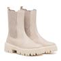 Imagem de Bota Coturno Cano Alto Ec Shoes com Elastico Lateral e Sola Costurada Tratorada