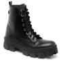 Imagem de Bota Coturno Casual Autem Originals com Cadarço Ziper Sola Borracha Tratorada