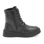 Imagem de Bota Coturno Casual Dk Shoes com Cadarço Zíper e Sola Borracha Costurada