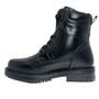 Imagem de Bota Coturno Casual Feminino Cano Médio Salto Baixo Mooncity 72186