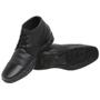 Imagem de Bota Coturno Casual Gm Ortopédico Social Couro Legítimo Kit Carteira e Cinto Masculino
