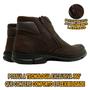 Imagem de Bota Coturno Casual Masculina Anatomic Gel T Moro Macio Com Elástico 7887