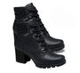 Imagem de Bota Coturno **Couro** Dakota G9791 Feminino Preta