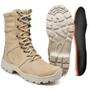 Imagem de Bota Coturno Couro Masculina Adventure Areia Cano Longo Blinke