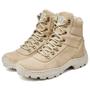 Imagem de Bota Coturno Couro Masculina Adventure Cano Baixo Kant