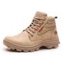 Imagem de Bota Coturno Couro Masculina EPI CA Resistente Trekking Durável Conforto Gogowear