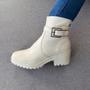 Imagem de Bota Coturno Couro Off White Bottero 532937-01