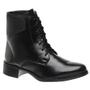 Imagem de Bota Coturno de Amarrar Feminino Leve Conforto Gmm Shoes Sola Reta Moderna