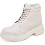 Imagem de Bota Coturno Ellas Online Cano Curto Napa Off White