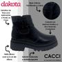 Imagem de Bota Coturno Feminina Cano Curto Tratorado Dakota G9581