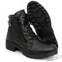 Imagem de Bota Coturno Feminina Com Zíper Lateral Confortável