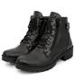 Imagem de Bota Coturno Feminina Couro Tratorada Chelsea Confort Flex