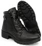 Imagem de Bota Coturno Feminina Couro Tratorada Chelsea Confort Flex