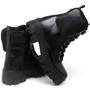 Imagem de Bota Coturno Feminina Tratorada Flatform Cano Curto Modelo Outono Inverno Classico Com Bag  Ref 022