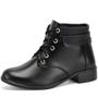 Imagem de Bota Coturno Feminino Casual Botinha Inverno Moda Elegante