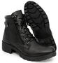 Imagem de Bota Coturno Feminino material ecológico Confortável  com Zíper Lateral