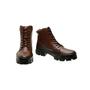 Imagem de bota coturno feminino salto tratorado plataforma blogueira casual confortavel 33 ao 40