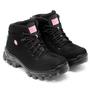 Imagem de Bota Coturno GM God Feminino Confort com C.A  bico PVC REF:02  NOBUCK