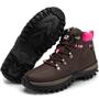 Imagem de Bota Coturno HFAST Shoes Tratorado com Detalhes e Cadarço com Passadores Metal