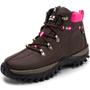 Imagem de Bota Coturno HFAST Shoes Tratorado com Detalhes e Cadarço com Passadores Metal