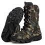 Imagem de Bota Coturno Masculino Caça Cano Médio Estilo Militar Aventura Resistente Pesca Conforto