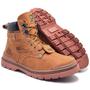 Imagem de Bota Coturno Masculino em Couro Legitimo Stop Boots - R28 - Milho