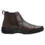 Imagem de Bota Coturno Masculino Resistente Cano Baixo Gmm Shoes Com Cinto e Carteira