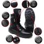 Imagem de Bota Coturno Militar Motociclista Masculina Cano Alto