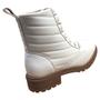 Imagem de Bota Coturno Modare Cadarço Cano médio Tratorada Salto Baixo Cano Curto Esporão Ortopédica Macia Casual 
