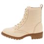 Imagem de Bota Coturno Modare Ultra Conforto Costuras - Creme