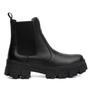 Imagem de Bota Coturno Tendência Tratorado Feminino Moda Blogueira Chelsea