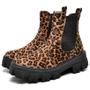 Imagem de Bota Coturno Tratorada Estampa COW Feminino DUBUY 1504FG