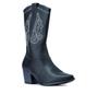 Imagem de Bota country feminina bebece cano medio bordada - t4918102