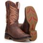 Imagem de Bota Country Masculina Bico Quadrado Rodeio em Couro Capelli