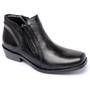 Imagem de Bota Country Masculina de Couro Ref. 71113 Linha Conforto Cor Preto