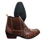 Imagem de Bota Country Masculina Feminina Unisex Botina Salto Alto Carrapeta Botinha Solado borracha Costurado