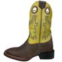 Imagem de Bota Country Texana Masculina Durango  Marrom Amarelo Branco Verde