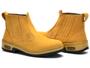 Imagem de Bota Couro Masculina Botina Chelsea Solado Borracha ClaCle 082