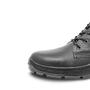 Imagem de Bota Couro Vaqueta Bico Plástico com Cadarço C/C Preta Nº 40 Bracol