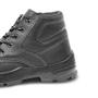 Imagem de Bota Couro Vaqueta Bico Plástico com Cadarço C/C Preta Nº 40 Bracol