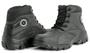 Imagem de Bota Cuturno Tenis Preto Adventure Sola Blaqueada Trekking