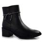 Imagem de Bota de Cano Curto Casual Feminina Ramarim Preto 24-59102