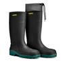 Imagem de Bota de PU Ecoboots Polytech Preta e Verde Polaina Inclusa Com Bico Composite CA 34233