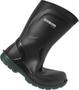 Imagem de Bota de Pu Ecoboots Service Baixas Temperaturas Preta e Verde, Antiderrapante e Ultra Resistente CA 38589