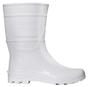 Imagem de Bota de PVC 30 cm Branca com Forro Sem Bico Ref.106 Cartom