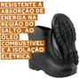 Imagem de Bota de PVC Galocha Numeração 41 Cano Médio Sem Forro Resistente à Absorção de Energia Stradeiro  Vonder - 7007200041