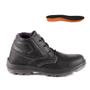 Imagem de Bota de segurança bracol uaas4600us couro bico pvc preto c.a 41453 + palmilha anatômica