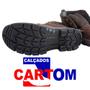 Imagem de Bota De Segurança Com Cadarço Sem Bico Ca 41335 - Cartom