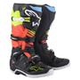 Imagem de Bota De Trilha Alpinestars Tech 7 Off Road Motocross Enduro Preto Flúor